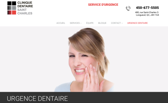 Urgence dentaire DIMANCHE. Clinique dentaire Saint Charles.png